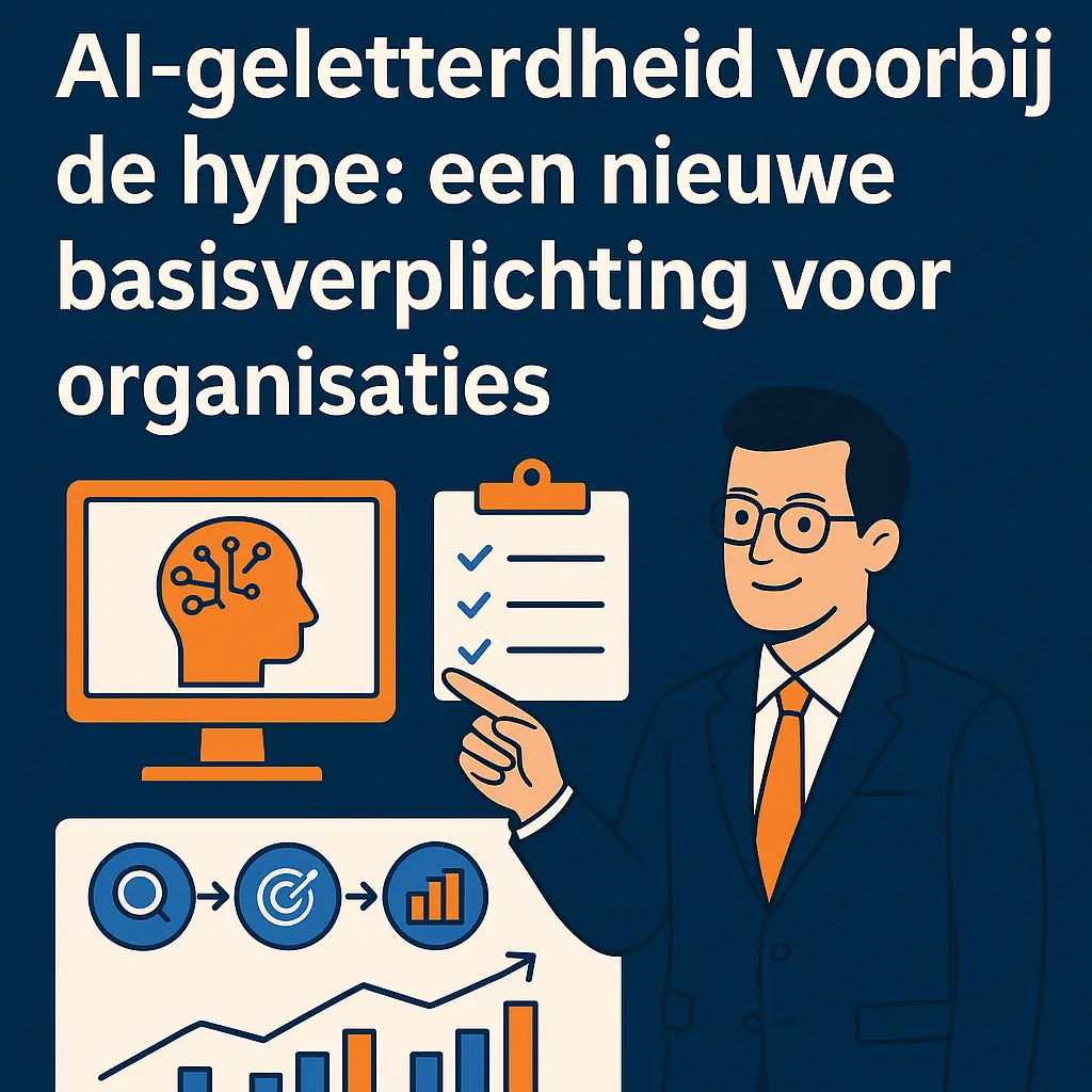 AI-geletterdheid voorbij de hype: een nieuwe basisverplichting voor organisaties
